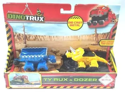 С оригинальной коробкой Dinotrux грузовик-динозавр съемный динозавр игрушечный автомобиль мини-модели новые детские подарки модели динозавров - Цвет: 15