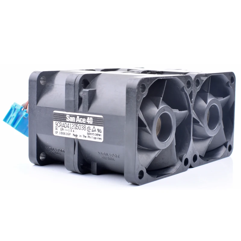 Original DELL PE1950 9CRA0412G5038 4cm 4056 12V 1.0A server cooling double fan | Компьютеры и офис