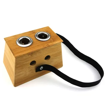 

BEYONTH Two Holes Moxibustion Bamboo Box Moxa Burner for Acupuncture Points Massage Device Health Care Free Shipping
