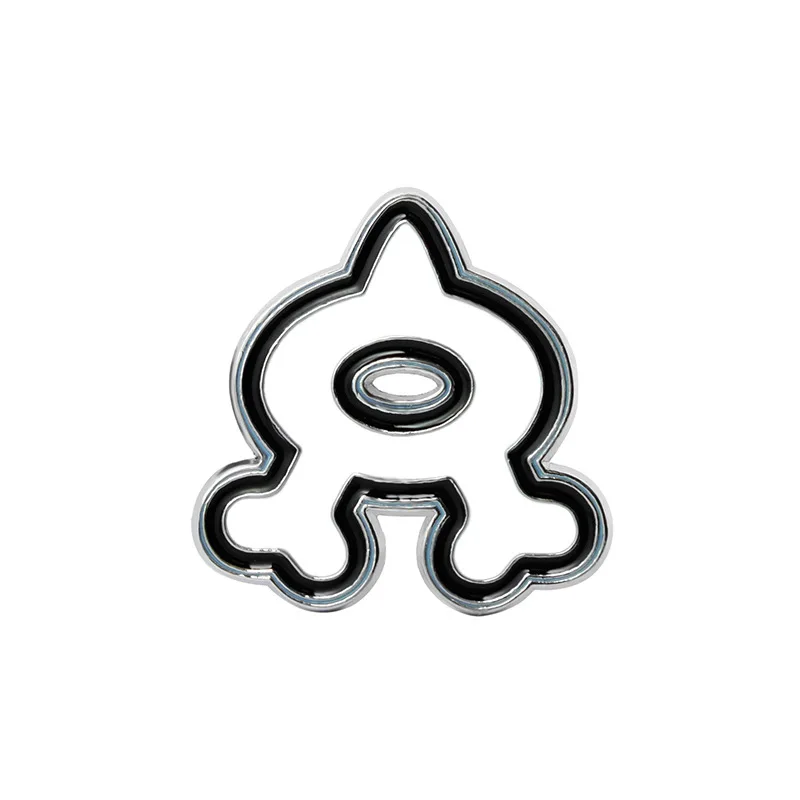Аниме Pocket Monster Rocket Team R значок брошь Высокое качество Pokemon go сплав Cosprey подарок мультфильм коллекция милые игрушки chaviro - Окраска металла: 2