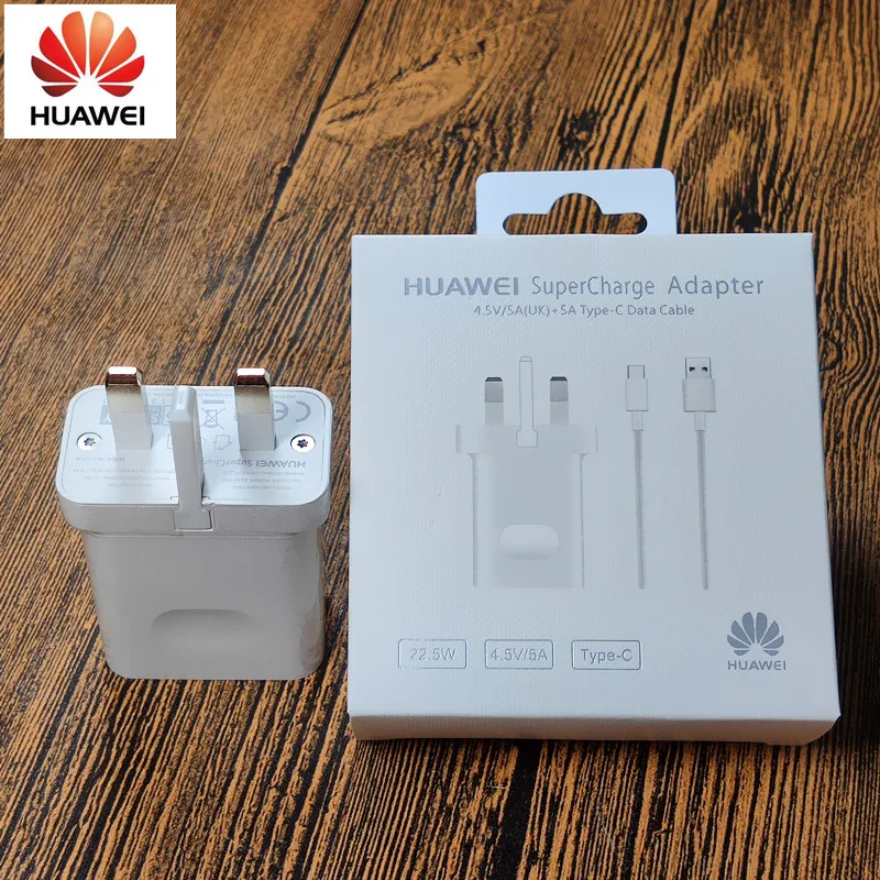 

Original HUAWEI SuperCharge Charger UK Plug 5A fast Type C Cable For HUAWEI P9 P10 Plus P20 Pro Mate 9 10 Pro Mate 20 Honor V10