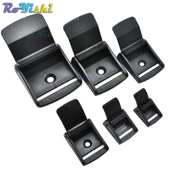 

10pcs 5/8" Cam Buckles Plastic Black Toggle Clip Backpack Straps Webbing 16mm Free Shipping