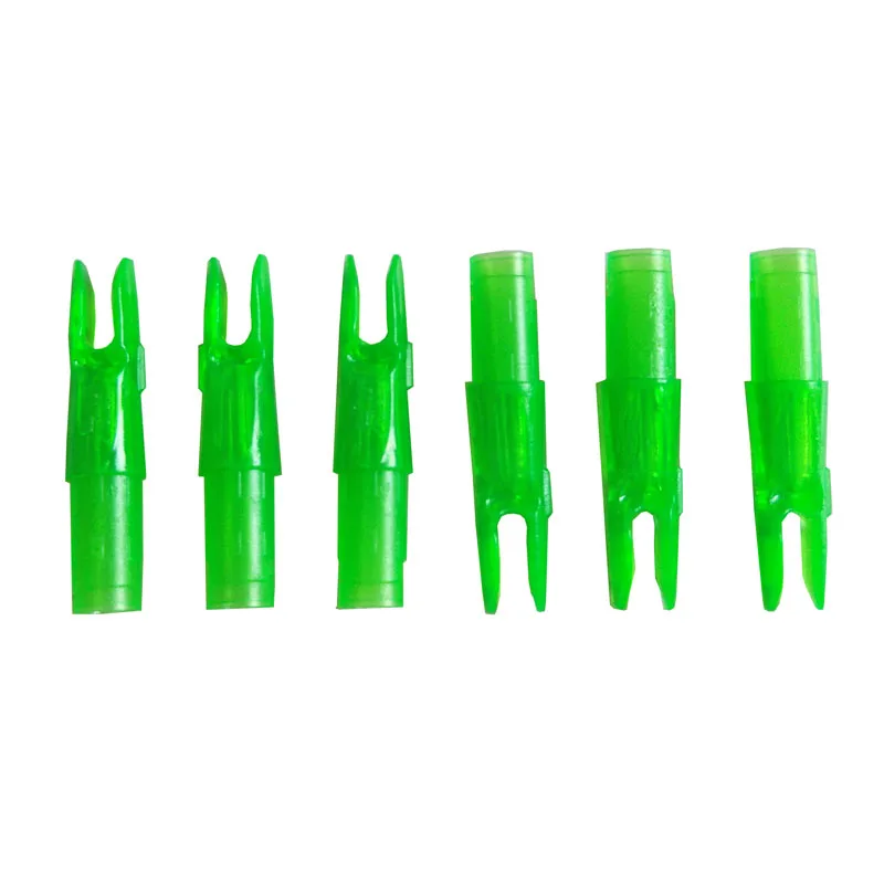 Seta para id Haste da Flecha de Fibra de Vidro de Tiro Archery Nock Inserção 6.2mm Carbono - Caça Arrow Acessório 50 Pcs 8 High Quality Esporte e Lazer