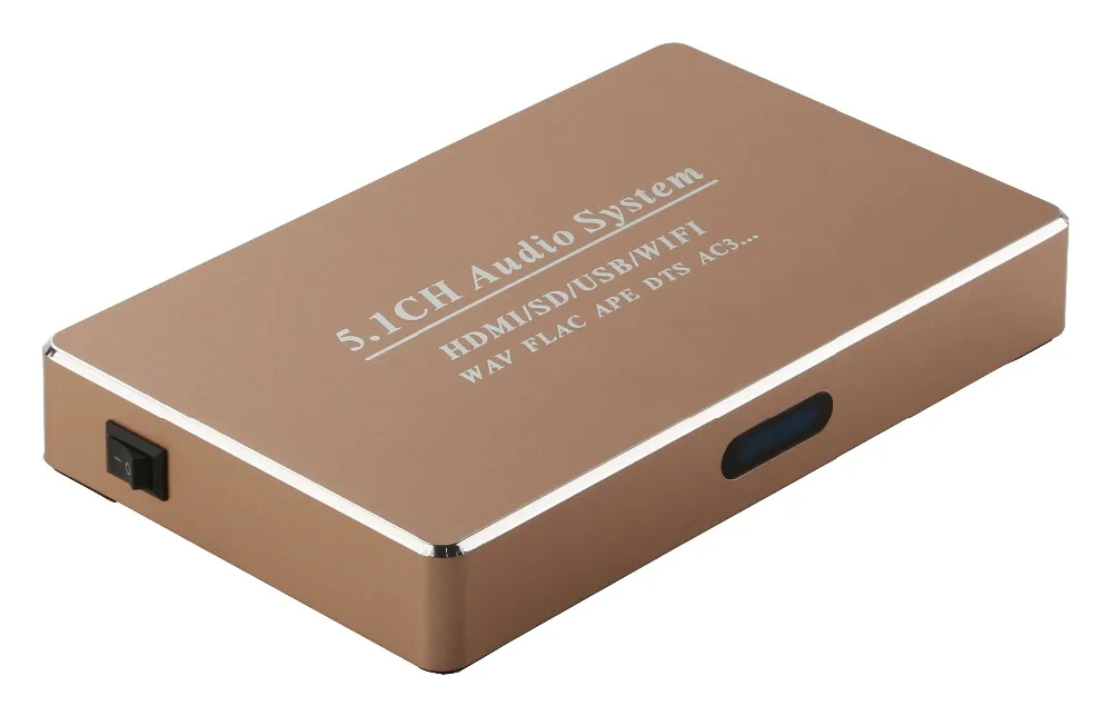 Wi-Fi box WAV FLAC APE Loseless Player цифровая аудиосистема 5 1ch цифровой аналоговый DTS/AC3 декодер