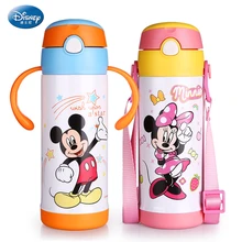 Disney kinder Tasse baby baby Stroh Becher Tasse mit griff dicht tasse kind wasserkocher