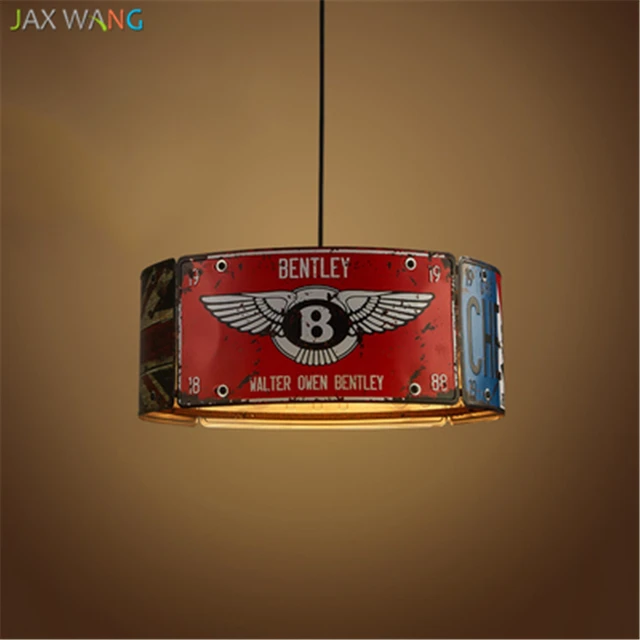 American Vintage LED Pendant Lights for Dining Room kitchen hanglamp de