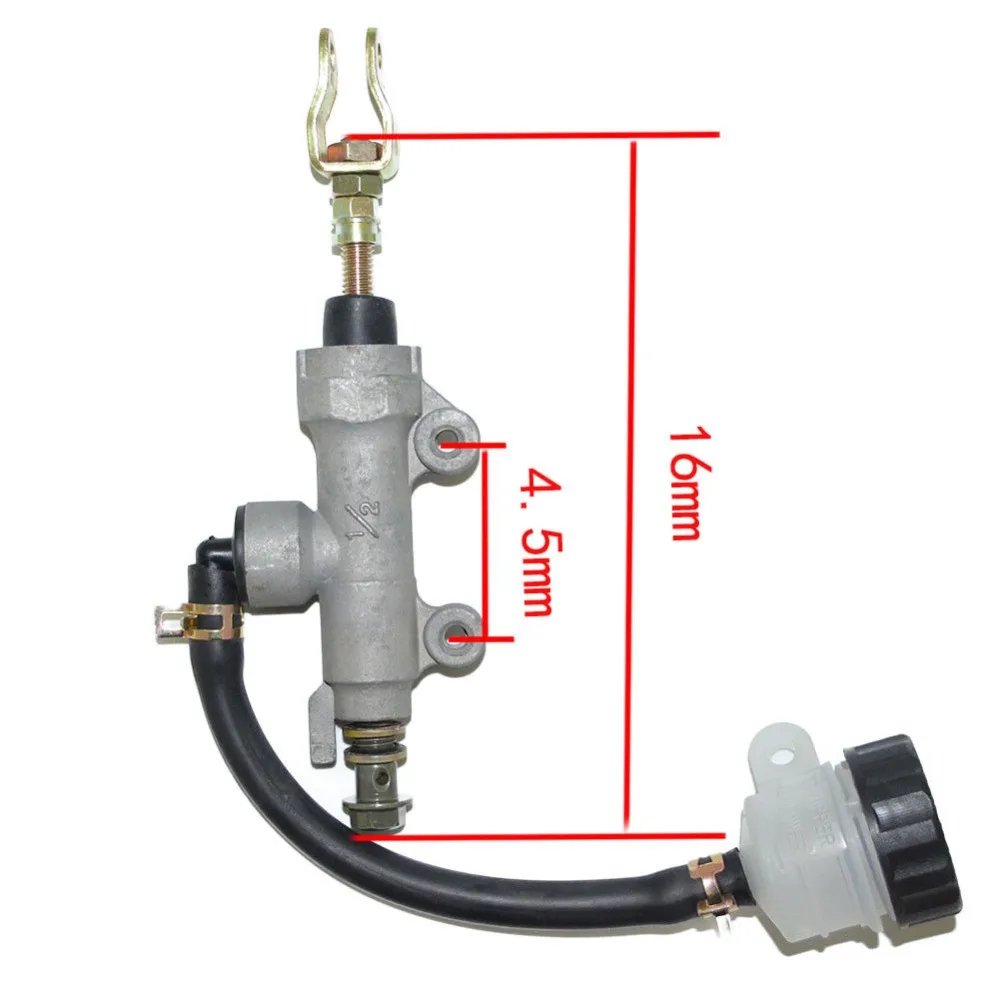 Motorcycle Rear Foot Hydraulic Brake Pump For Suzuki Kawasaki Honda