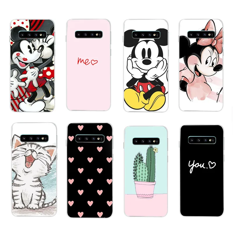 

Case for Coque Samsung Galaxy S10 Plus Case Cover for Samsung S10 Fundas Soft Silicone Cover For Samsung S10e A50 A30 Case Capa