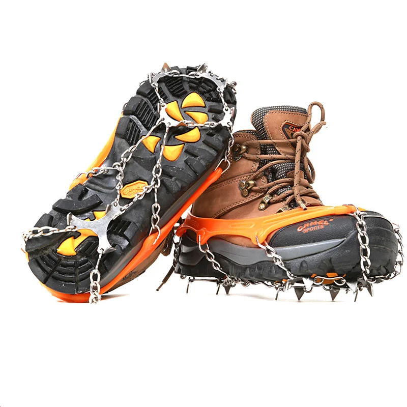 

Winter Hiking Crampon Anti Slip Shoes Harness Chain Cover Ski Ice Snow Accessory