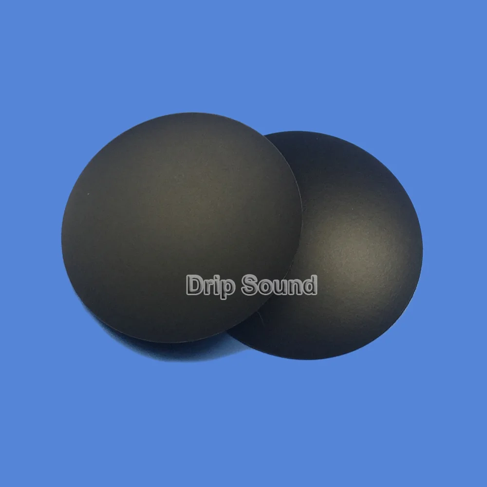 2pcs 64mm Speaker Plastic Dust Cap Bass Subwoofer Dustproof Dome Cone