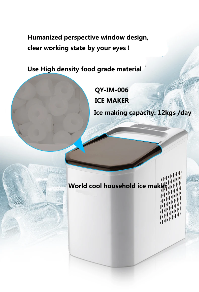 

12kgs/day Ice maker ice machine a glacon ice,machine a glace,ice cube machine,kostkarka do lodu,ice cube machine commercial