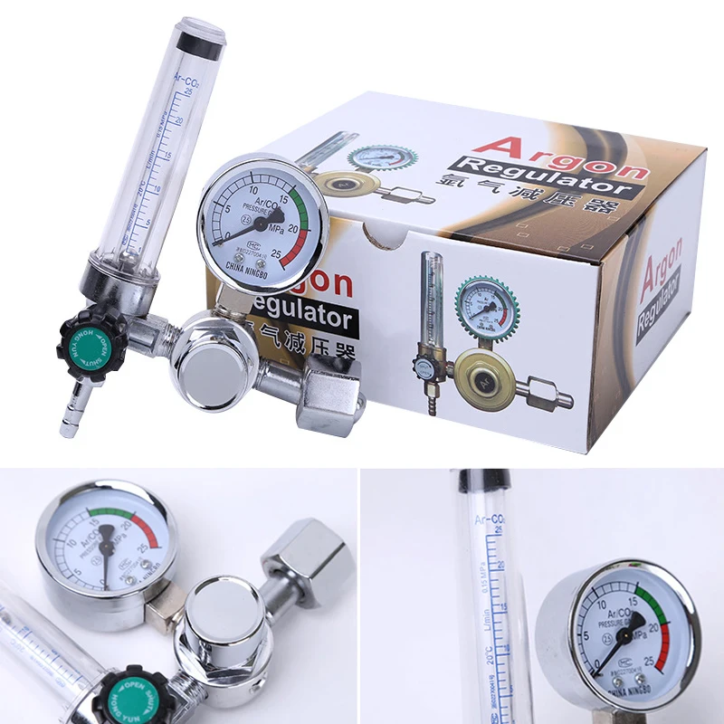 High Quality Metal Welding Gas Meter Argon CO2 Pressure Flow Regulator