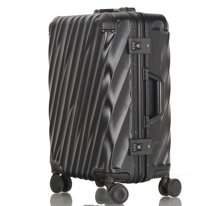 

SEABIRD20''22''24''26''28''Aluminum frame Trolley Carry On Luggage Travel Cabine TSA Lock Koffer Mala de Viagem Sliding Suitcase