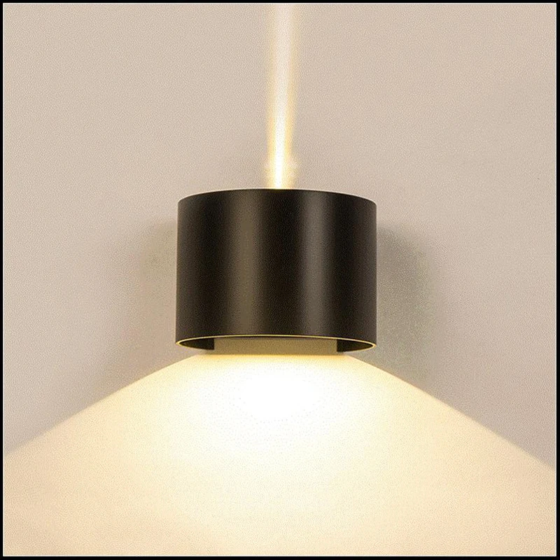 

IP65 Waterproof indoor outdoor Led Wall Lamp modern Aluminum Adjustable Surface Mounted Cube Led Garden Porch Light