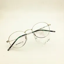 Женские металлические очки для близорукости, маленькое лицо, овальная оправа, близорукие очки, очки по рецепту, ультра-светильник, от-0,50 до-6,00