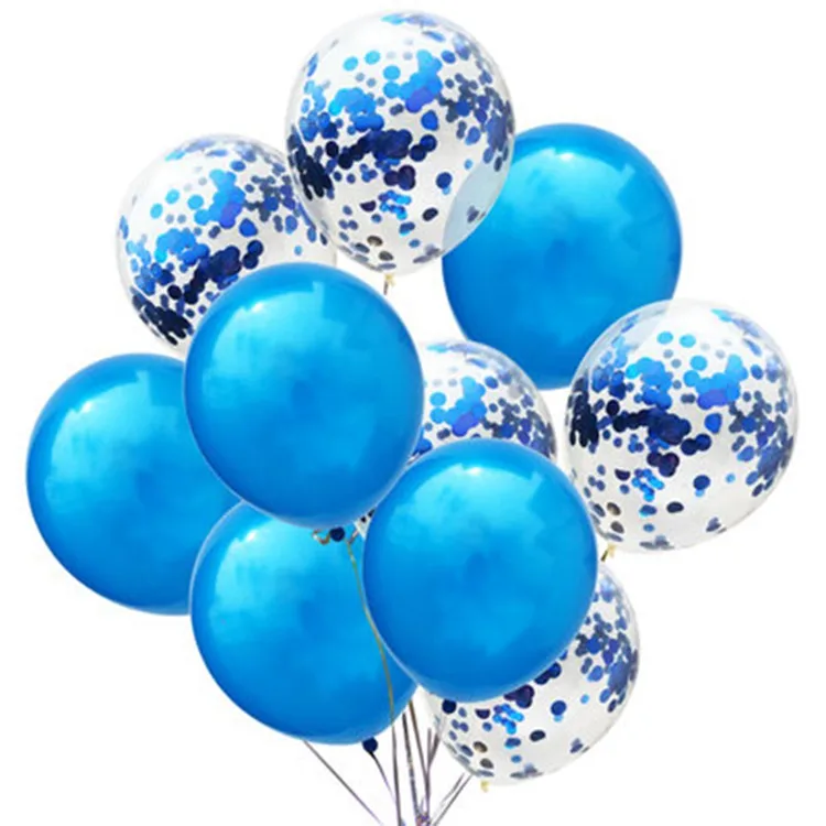 Йориу 10 шт. воздушные шары на день рождения воздушный шар "Конфетти" латексный шар с днем рождения Свадебные украшения балон для душа для мальчиков и девочек - Цвет: Color 10