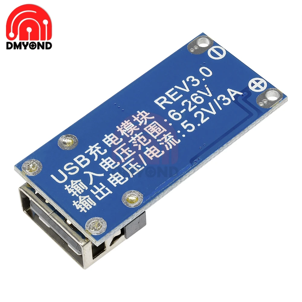 Модуль регулятора напряжения 9 В 12 24 5 3 А USB понижающий регулятор конвертер