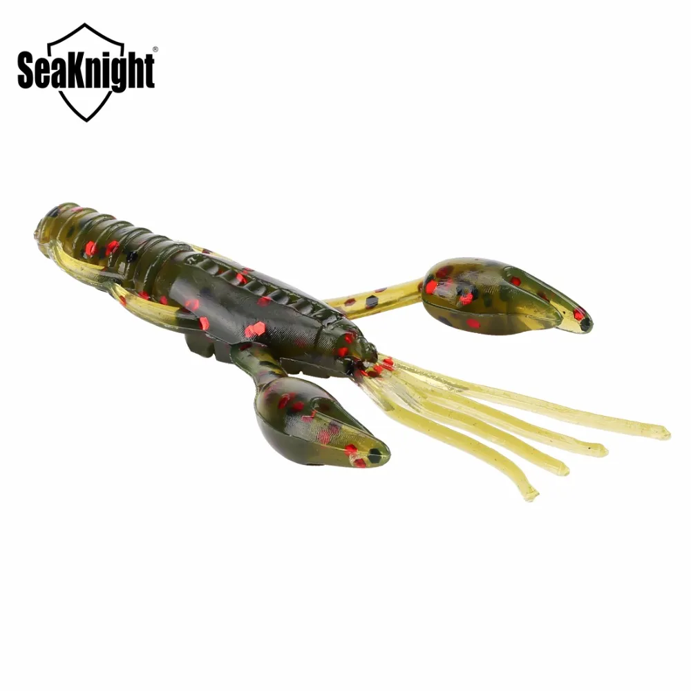 SeaKnight SL020 Мягкая приманка с креветками 8 шт./лот силиконовая мягкая червь креветка