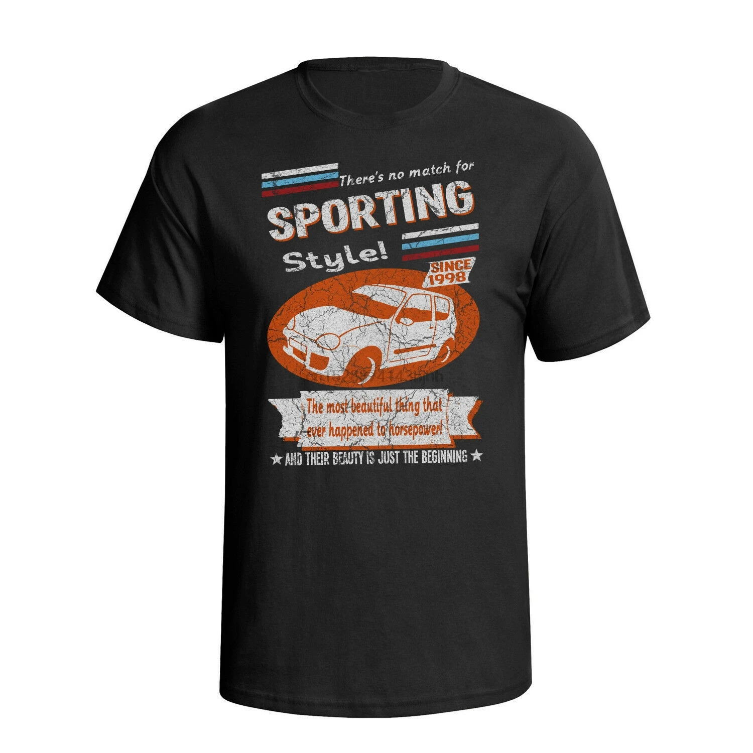 

Fiat Seicento Sporting 1998 Retro Style Mens Car T-Shirt