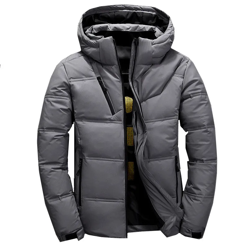  LEFT ROM 2019 men High-end brand winter warm slim Fit Hoodeds jackets/Man High quality Down jacket 