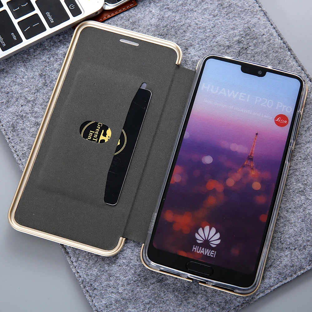 Магнит кожаный чехол для Coque huawei P20 случае P20 Lite Черный Золотой Серый бумажник чехол Чехол для huawei P20 Lite чехол телефона hoesje