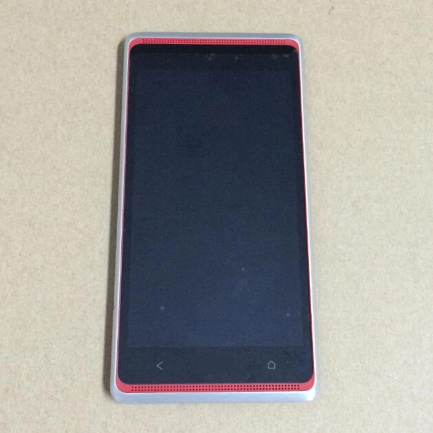100 Tested Working Full LCD Touch Screen Digitizer Assembly with Frame For HTC Desire 600 Phone