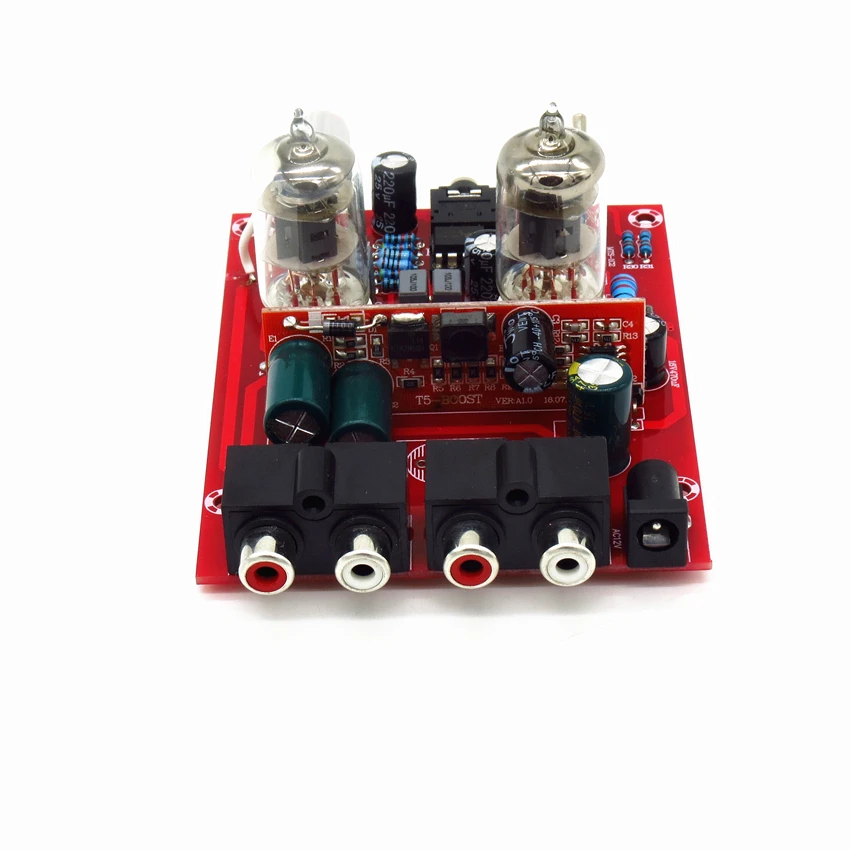 YJHIFI X 10D 6J1 DC12V 6J1 Tube Pre amp headphone Audio Amplifier Boards