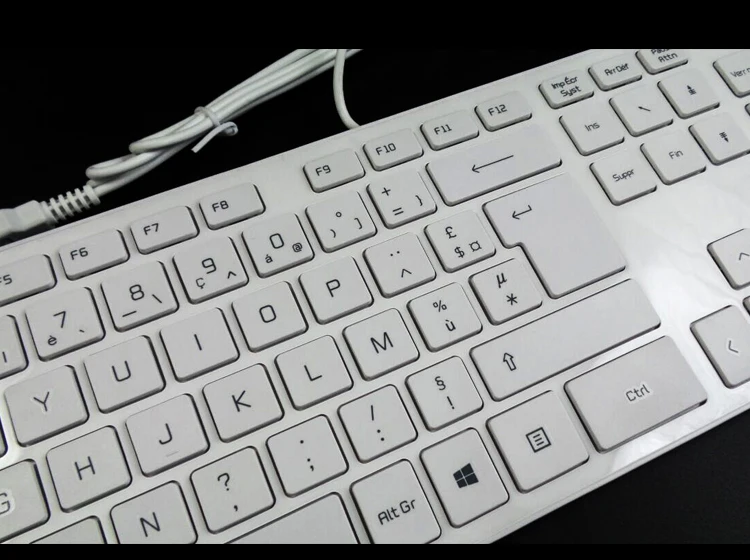 

MAORONG TRADING Original French keyboard AZERTY layout full size keyboard for LG wired keyboard