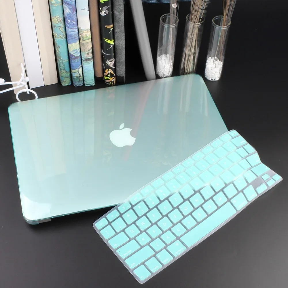 Прозрачный чехол для Macbook Air Pro Retina 11 12 13 15 дюймов сумка ноутбука с сенсорной