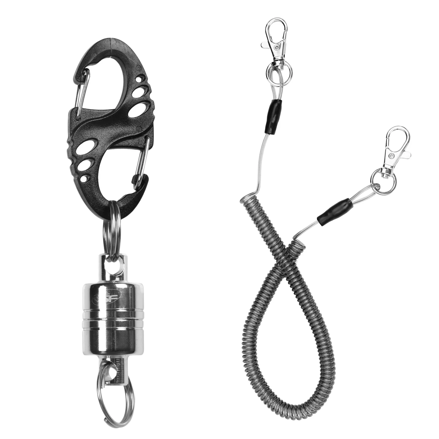 

SF Fly Fishing Landing Trout Magnetic Net Release Holder with Cord 12 LB