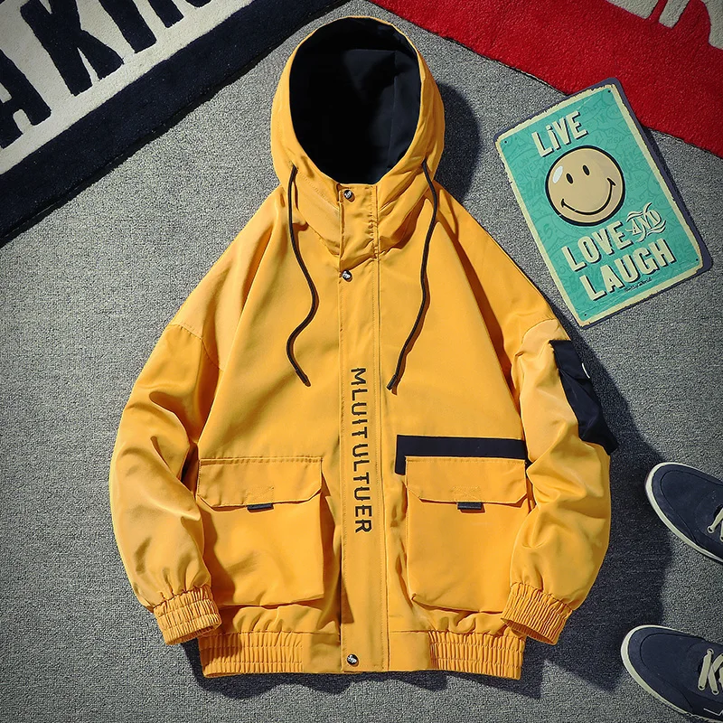  Autumn Mens Bomber Jackets Casual Male Outwear Fleece Thick Warm Windbreaker Jacket Mens Military B