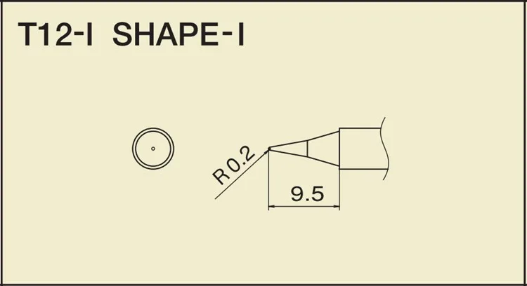 Aiyima T12-I заменить Паяльная Жало для Hakko Форма-я Ремонт печатной платы продукт новый
