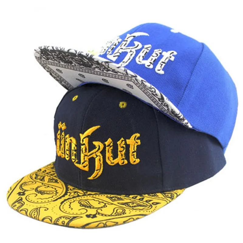 

2015 New Baseball Cap Children Acrylic Swag Snapback Flat Along Hip-hop Cap Letter UNKUT Cashew Along Last Kings