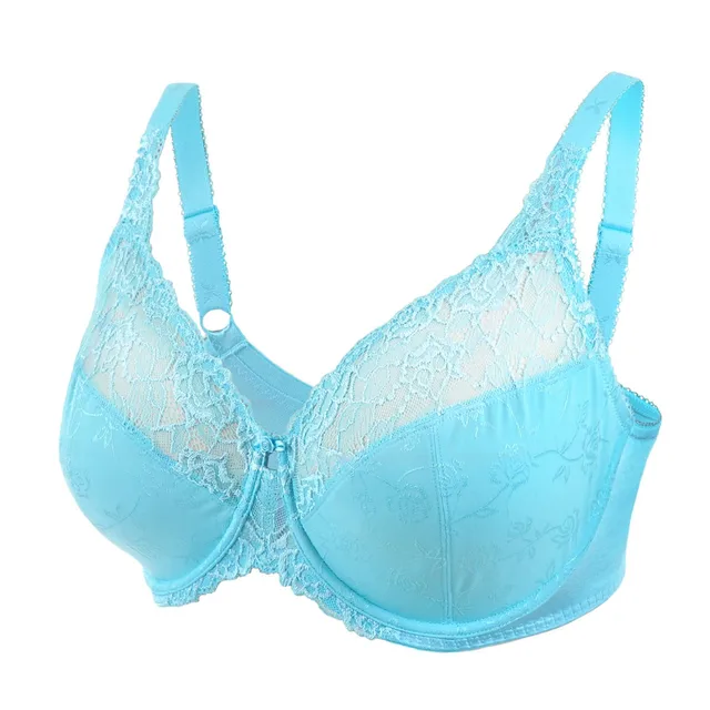 Comfort and Soft Jacquard Non Padded Full Coverage Underwire Bra 34 36
