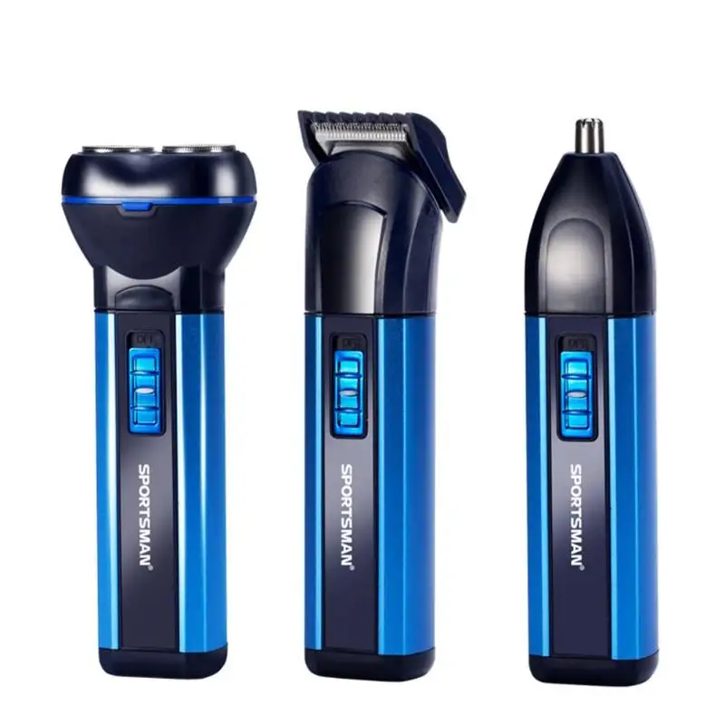 

3 in 1 Rechargeable Ear Nose Hair Trimmer Shaver Barber Cutter Epilator