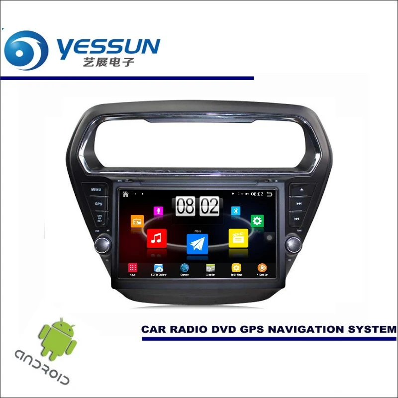 

YESSUN Car Android Player Multimedia For Ford Escort 2015~2017 Radio Stereo GPS Nav Navi Navigation ( no CD DVD ) 10" HD Screen