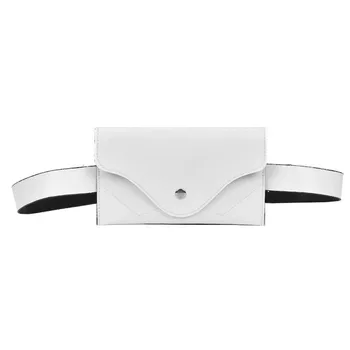 

Chest Bag Female Waist Bag women bag Clutches Pure Color Splice Leather Messenger Shoulder Bag bags for women 2019