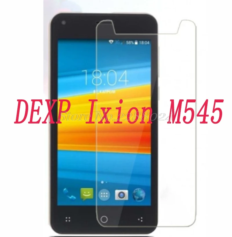 Smartphone 9H Tempered Glass for DEXP Ixion M545 4.5 Explosion-proof Protective Film Screen Protector cover phone Smartphone 9H Tempered Glass for DEXP Ixion M545 4.5 Explosion-proof Protective Film Screen Protector cover phone