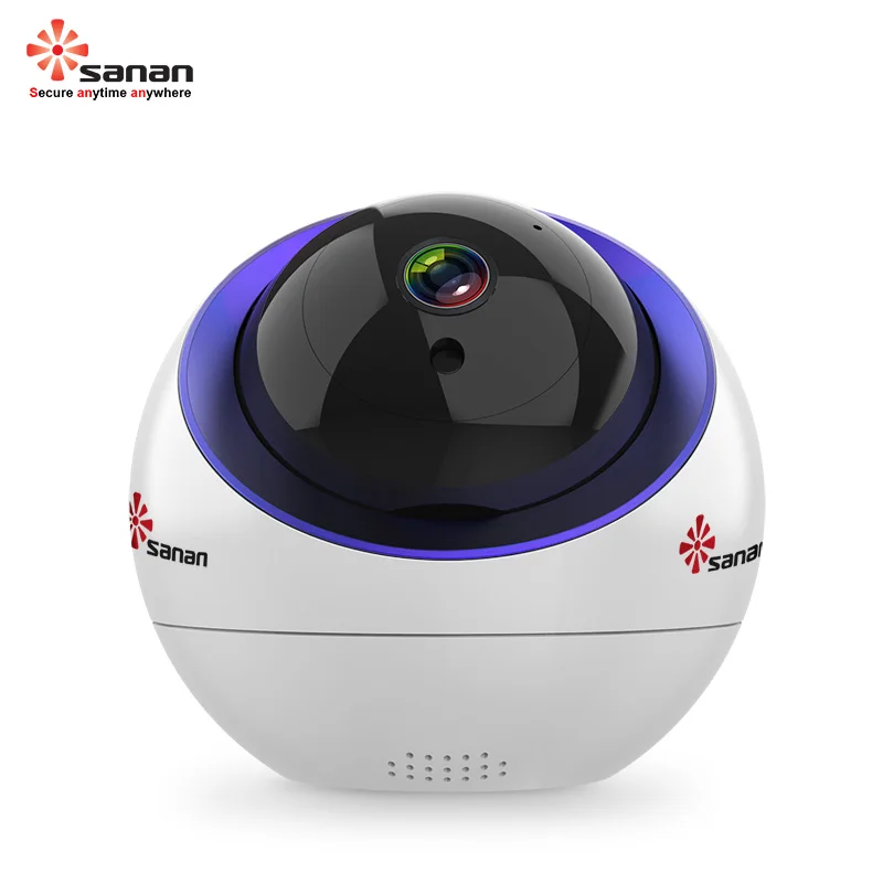 SANAN 720 P 1080 купольная IP камера Камера Ночное видение WI-FI безопасности камера с автоматическим отслеживанием Беспроводной Мини CCTV Камера для