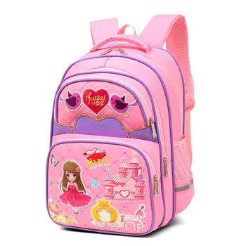 

Waterproof children school bags girls kids princess backpacks schoolbags kids satchel primary school backpack bookbag sac enfant