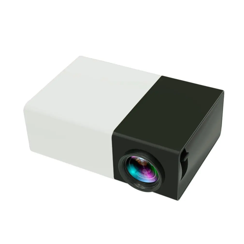 YG300 портативный мини проектор 600 люмен YG300 320x240 пикселей медиаплеер Поддержка 1080P HD lcd Светодиодные проекторы