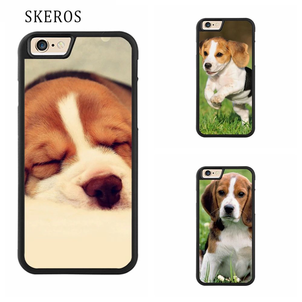 SKEROS beagle dog puppy Full cover cell phone case for