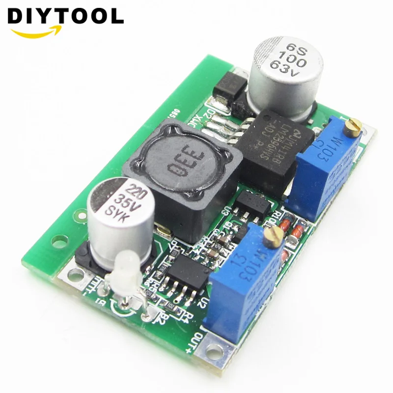 Φ LM2596 HVS LM2596HVS 60V 3A понижающий постоянный ток/напряжение CC CV понижающий|Регуляторы