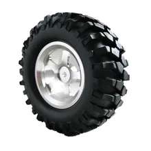4 Unids/set 1.9 “1/10 rc crawler neumáticos ruedas llantas de aleación 12mm hex hub para eléctrico hsp pangolín escalada car 94180