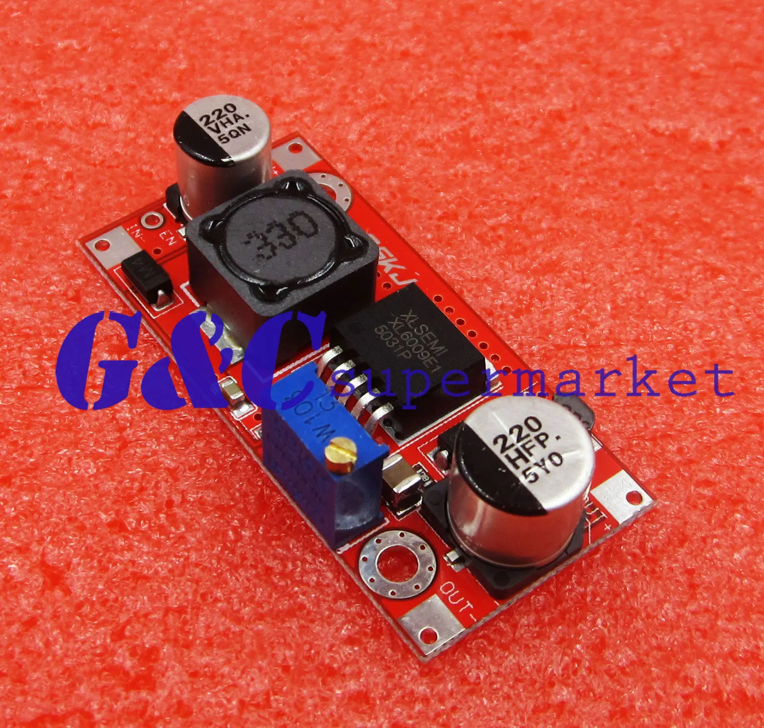 

XL6009 DC Adjustable Step up boost Power Converter Module Replace LM2577