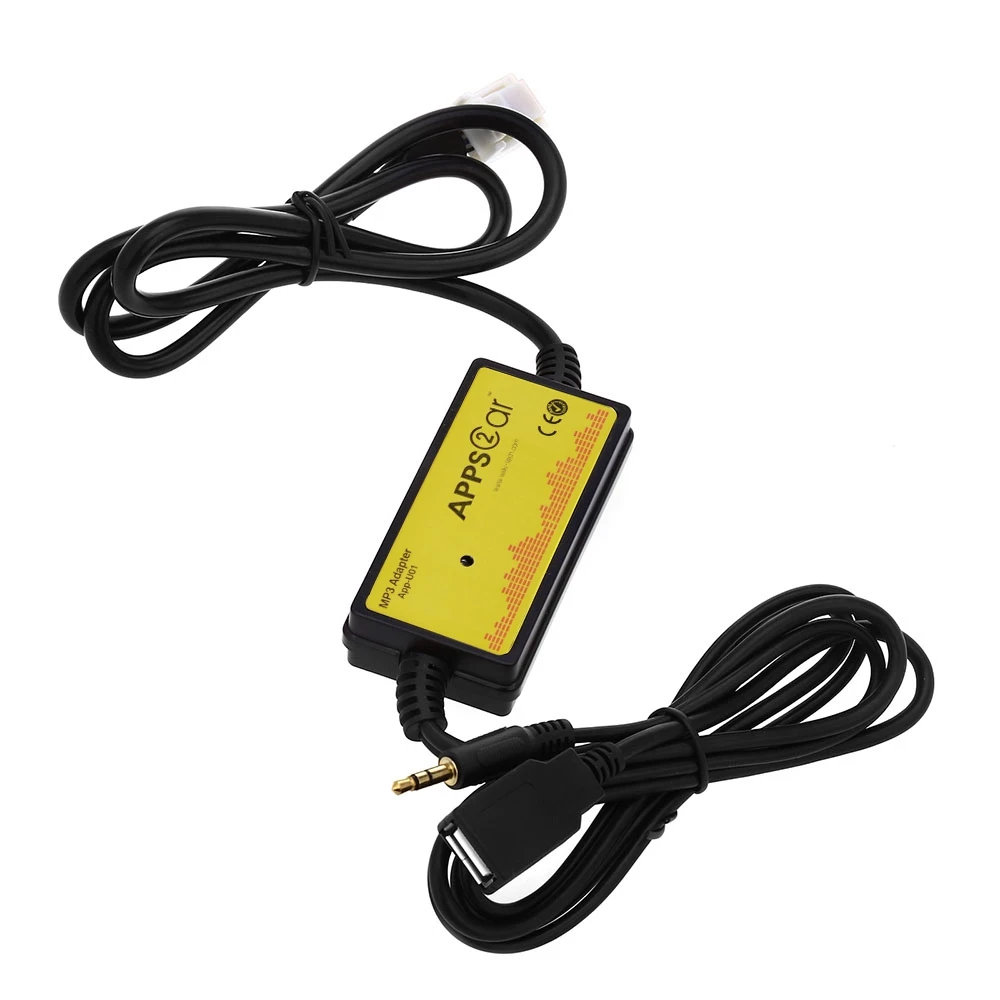

OllyMurs Car Audio Interface MP3 USB / SD Adapter 12P Connect Digital CD Changer for Toyota XQ-54