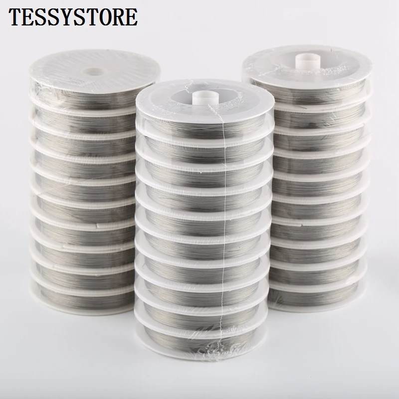 

Firm Smooth Steel Wire Beading Line Cord Thread String For DIY Necklace Bracelet Jewelry Making