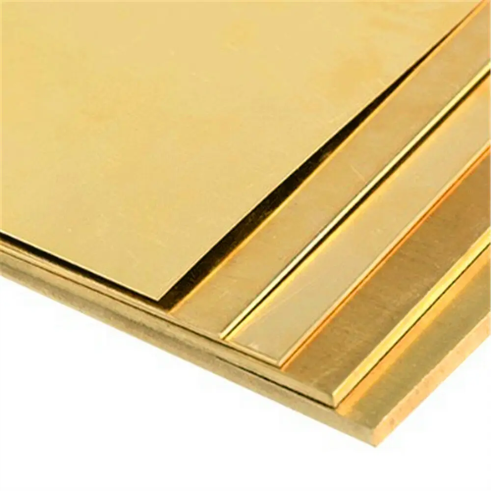 

Thick 1mm 2mm 3mm x 50mm x 50mm Brass Strip Copper Sheet Foil Metal Thin Plate Latten