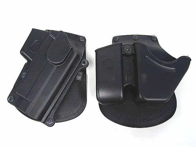

Tactical Right Hand Conceal Carry Polymer Paddle Holster for Sig/Sauer 220 226 228 245 225 Paddle Handcuff Black