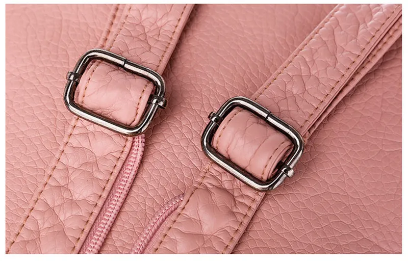 Pu de Couro Mochilas para As Meninas